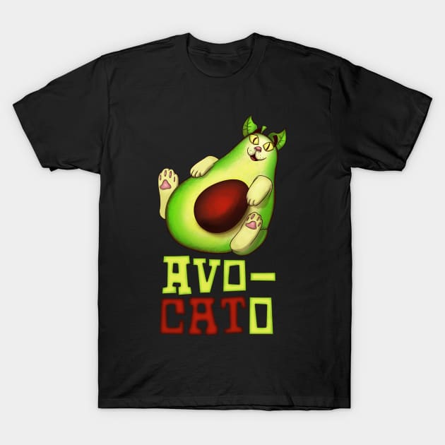 Avocato Funny Avocado Kitten Design Gift T-Shirt by Styr Designs